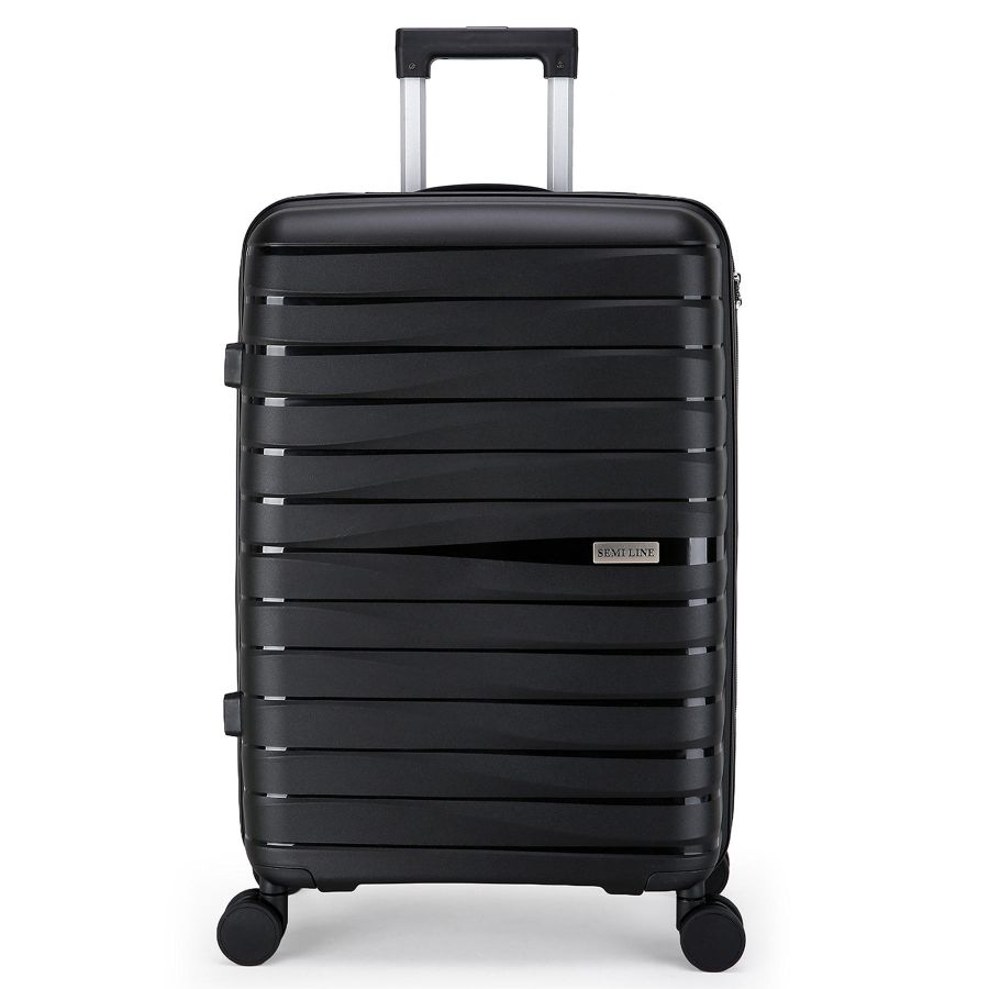 Чемодан большой Semi Line 28 дюймов (L) Polypropylene Black (T5794-3)