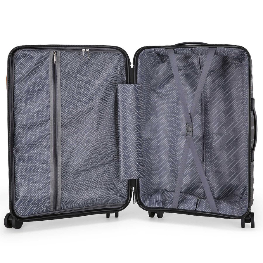 Чемодан большой Semi Line 28 дюймов (L) Polypropylene Black (T5794-3)