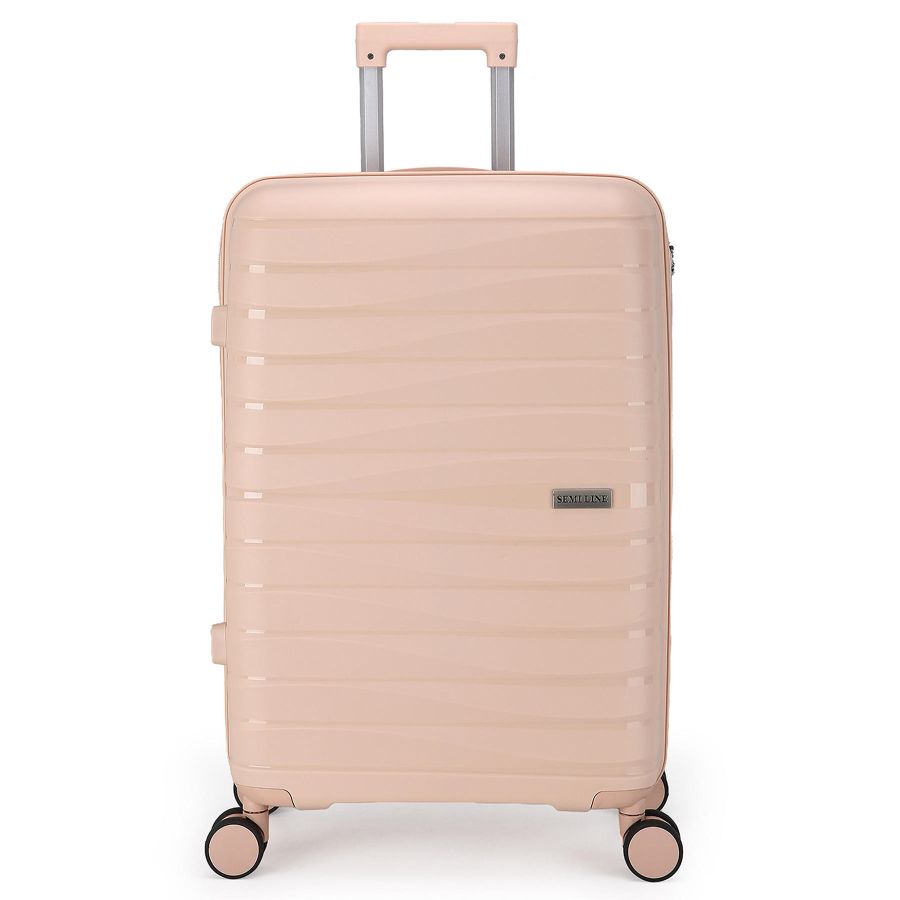 Чемодан большой Semi Line 28 дюймов (L) Polypropylene Beige (T5795-3)