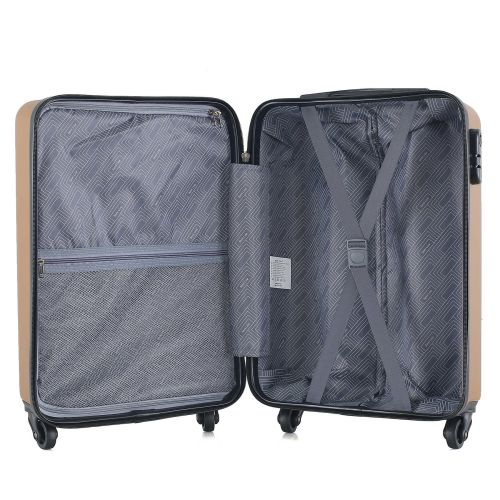 Чемодан маленький под ручную кладь Semi Line 20 (S) ABS-Plastic Brown (T5693-1)