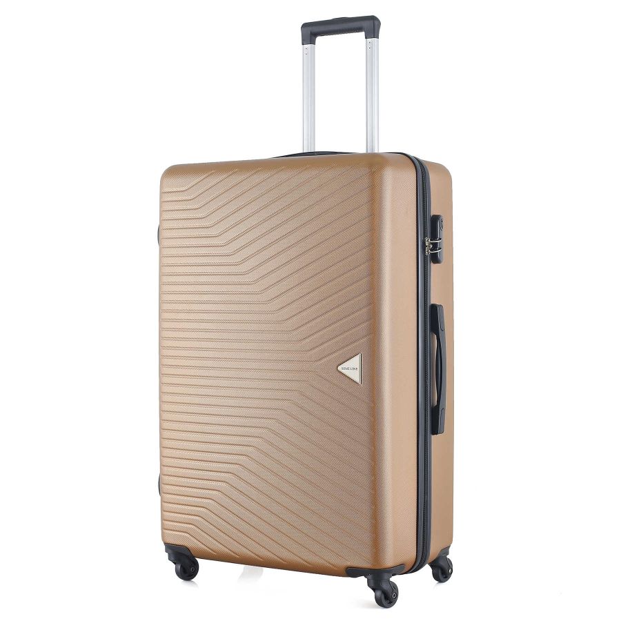 Чемодан большой Semi Line 28 дюймов (L) ABS-Plastic Brown (T5693-3)
