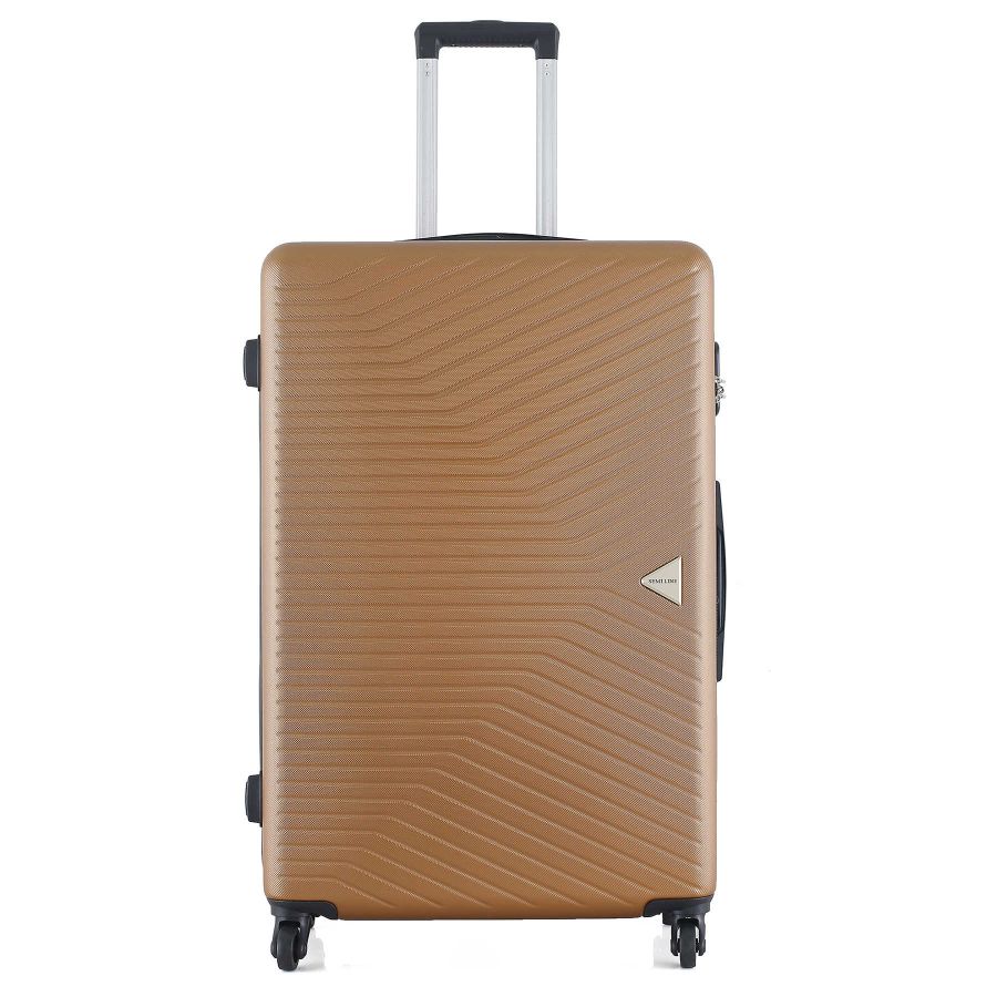 Чемодан большой Semi Line 28 дюймов (L) ABS-Plastic Brown (T5693-3)