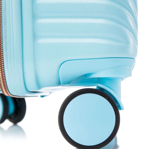 Чемодан маленький под ручную кладь Semi Line 20 (S) ABS-Plastic Light Blue (T5728-1)