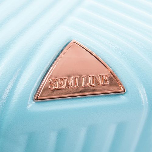 Чемодан маленький под ручную кладь Semi Line 20 (S) ABS-Plastic Light Blue (T5728-1)