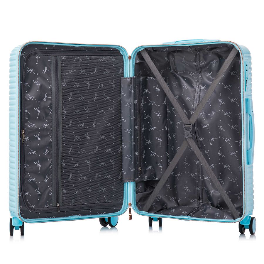 Чемодан средний Semi Line 24 дюйма (M) ABS-Plastic Light Blue (T5728-2)