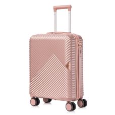 Чемодан маленький под ручную кладь Semi Line 20 дюймов (S) дюймов (S) ABS-Plastic Champagne (T5729-1)
