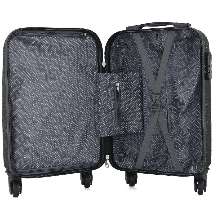 Чемодан Semi Line 18 (S) Black (T5580-1)