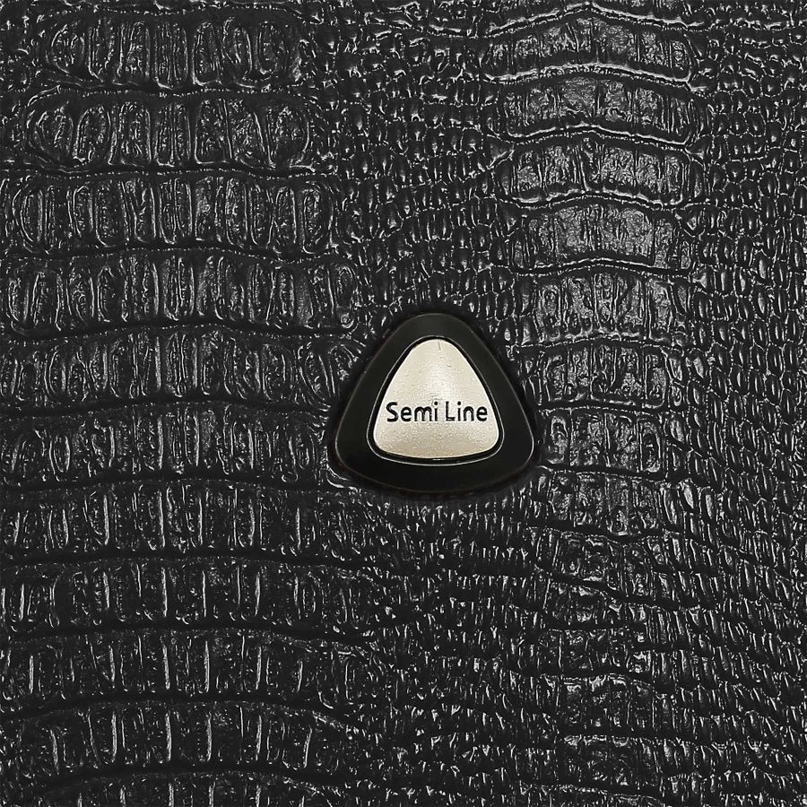 Чемодан Semi Line 18 (S) Black (T5580-1)