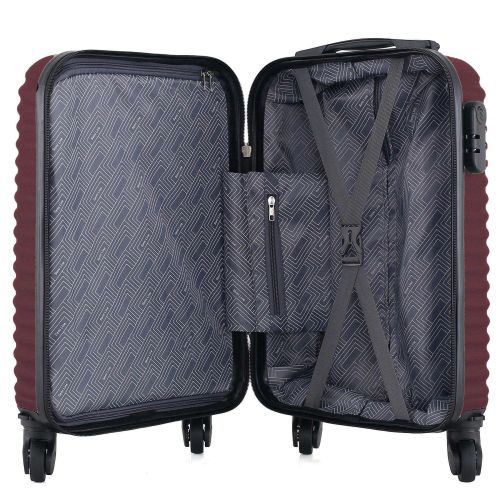 Чемодан Semi Line 18 (S) Burgundy (T5574-1)