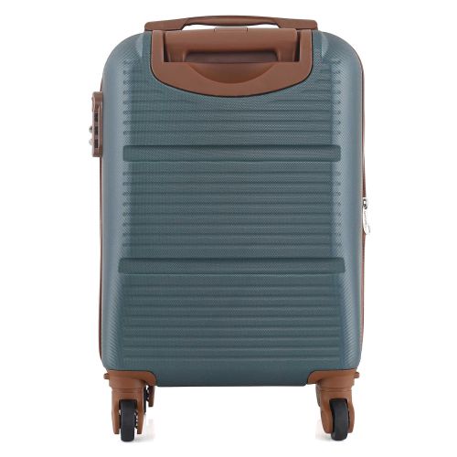 Чемодан Semi Line 18 (S) Green-Grey (T5584-1)