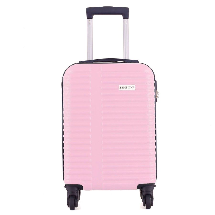 Чемодан Semi Line 18 (S) Pink Cream (T5573-1)
