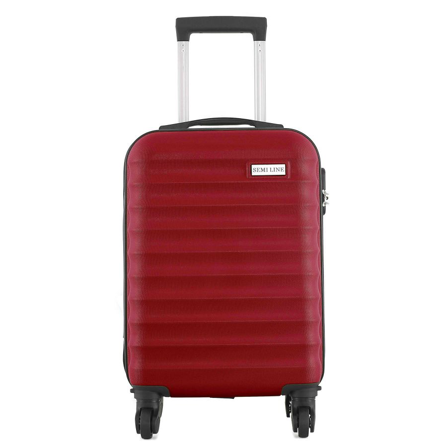 Чемодан Semi Line 18 (S) Red (T5578-1)