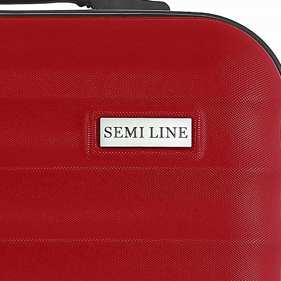 Чемодан Semi Line 18 (S) Red (T5578-1)