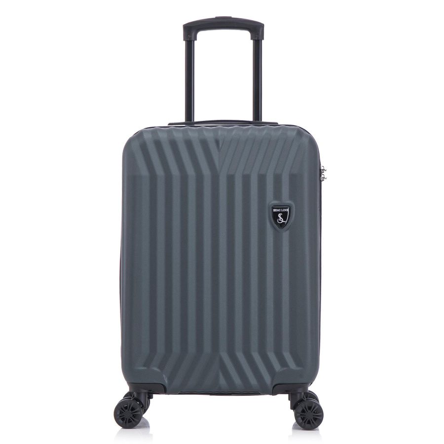 Чемодан малый под ручную кладь Semi Line 20 (S) ABS-Plastic Navy-Green (T5859-1)