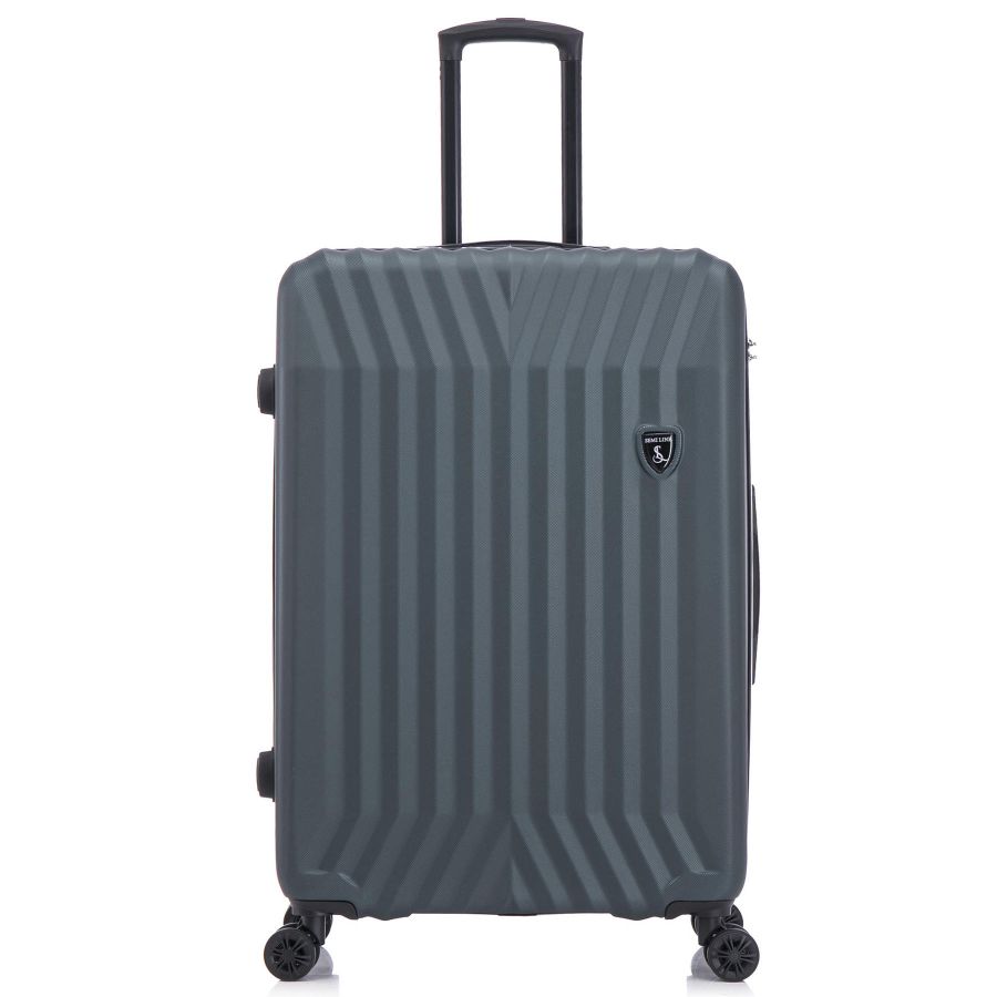 Чемодан большой Semi Line 28 дюймов (L) ABS-Plastic Navy-Green (T5859-3)