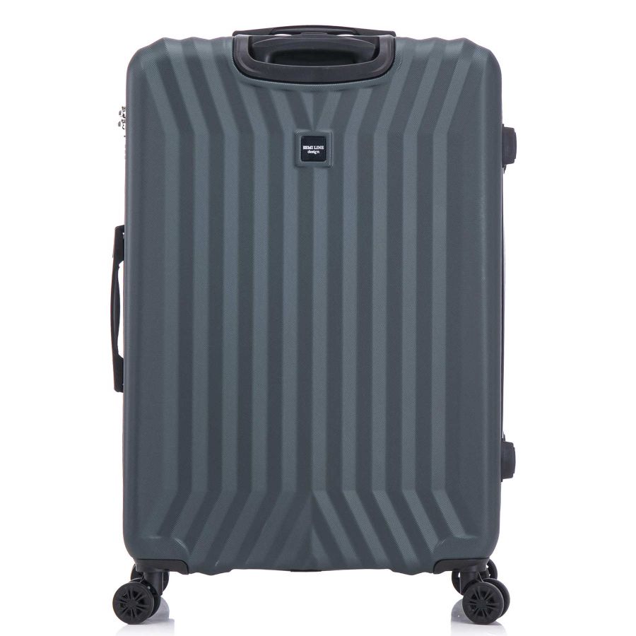 Чемодан большой Semi Line 28 дюймов (L) ABS-Plastic Navy-Green (T5859-3)