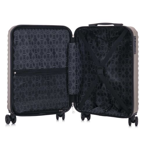 Чемодан малый ручная кладь Semi Line 20 (S) ABS-пластик Шампань (T5864-1)