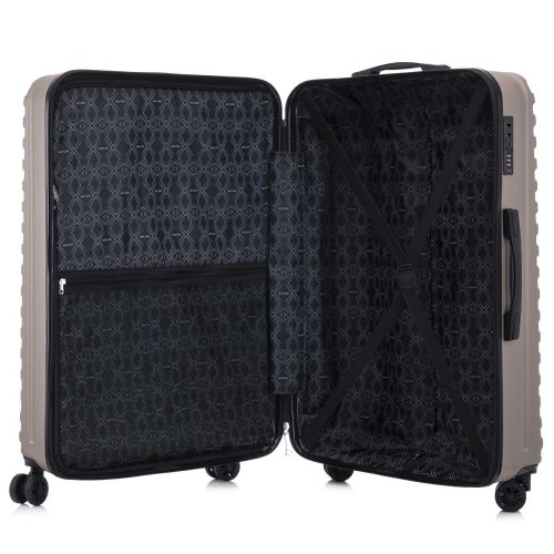 Чемодан большой Semi Line 28 дюймов (L) ABS-Plastic Champagne (T5864-3)