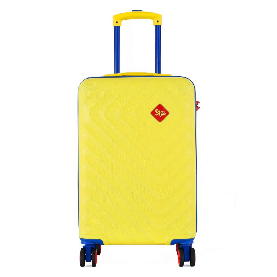 Чемодан малый ручная кладь Semi Line 20 (S) ABS-Plastic Yellow (T5801-1)