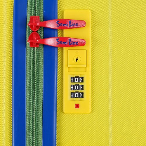 Чемодан малый ручная кладь Semi Line 20 (S) ABS-Plastic Yellow (T5801-1)
