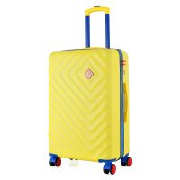 Чемодан средний Semi Line 24 дюйма (M) дюйма (M) ABS-Plastic Yellow (T5801-2)