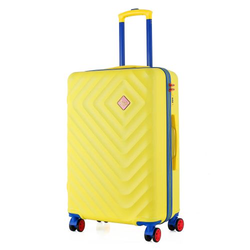Чемодан средний Semi Line 24 дюйма (M) ABS-Plastic Yellow (T5801-2)