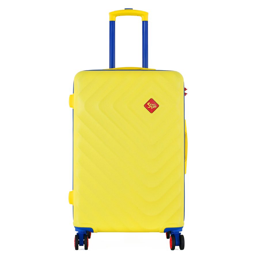 Чемодан средний Semi Line 24 дюйма (M) ABS-Plastic Yellow (T5801-2)