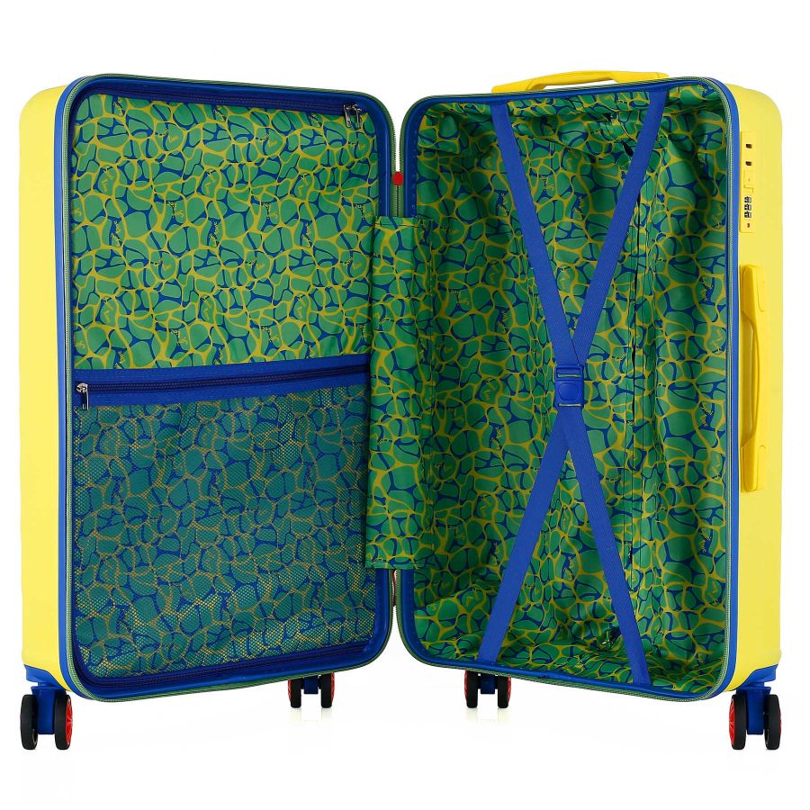 Чемодан средний Semi Line 24 дюйма (M) ABS-Plastic Yellow (T5801-2)