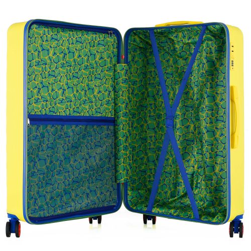 Чемодан большой Semi Line 28 дюймов (L) ABS-Plastic Yellow (T5801-3)