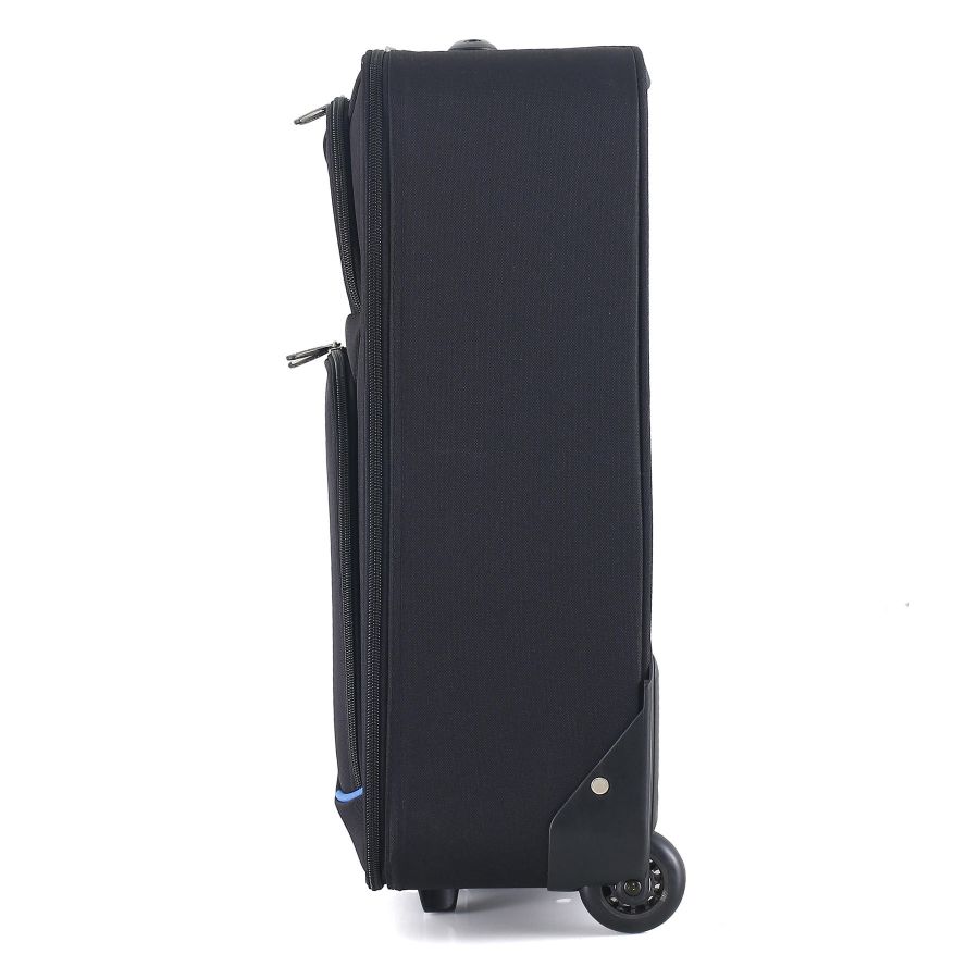 Чемодан Semi Line 20 (S) Black/Blue Lines (T5753-1)