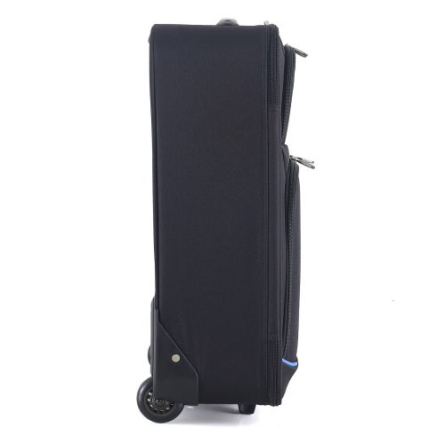 Чемодан Semi Line 20 (S) Black/Blue Lines (T5753-1)