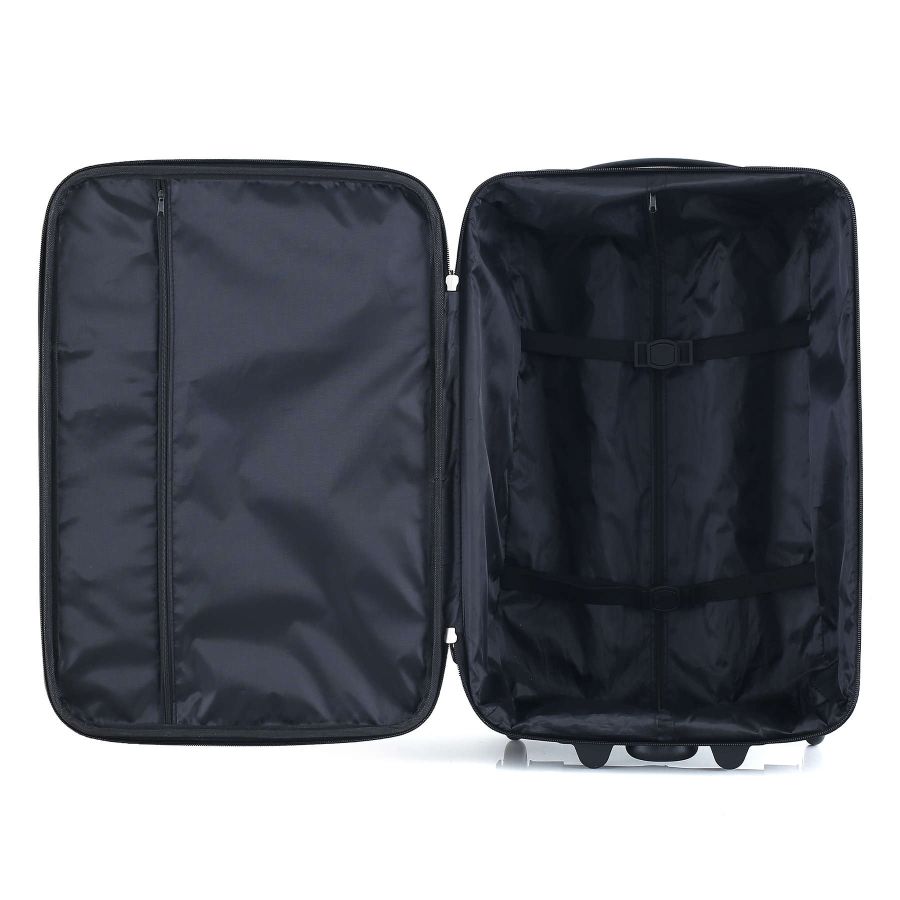 Чемодан Semi Line 20 (S) Black/Blue Lines (T5753-1)
