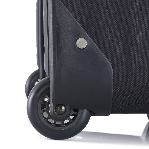 Чемодан Semi Line 20 (S) Black/Blue Lines (T5753-1)
