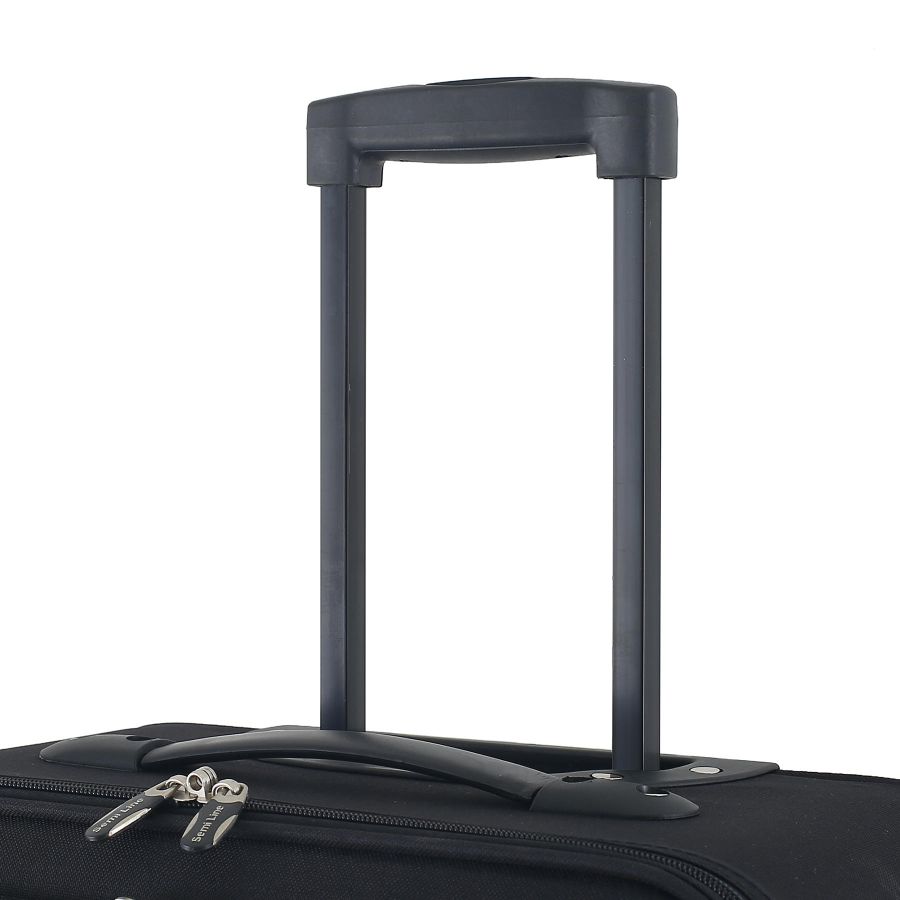 Чемодан Semi Line 20 (S) Black/Blue Lines (T5753-1)