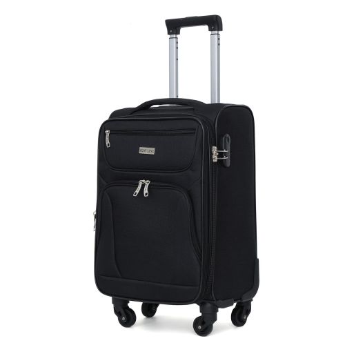 Чемодан малый ручная кладь Semi Line 20 (S) Polyester Black (T5771-1)