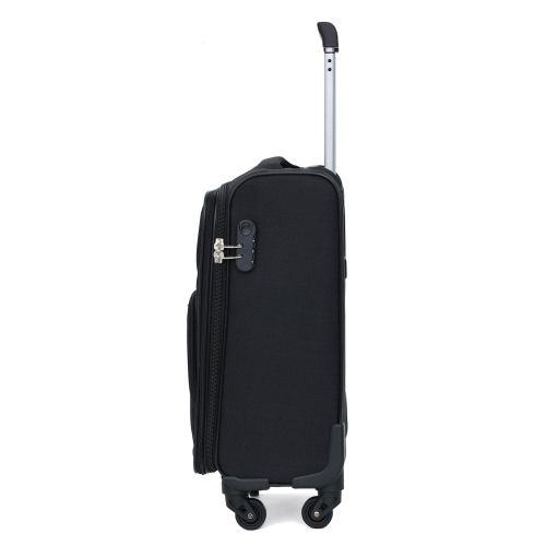 Чемодан малый ручная кладь Semi Line 20 (S) Polyester Black (T5771-1)