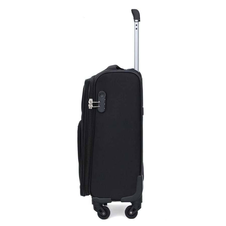 Чемодан малый ручная кладь Semi Line 20 (S) Polyester Black (T5771-1)