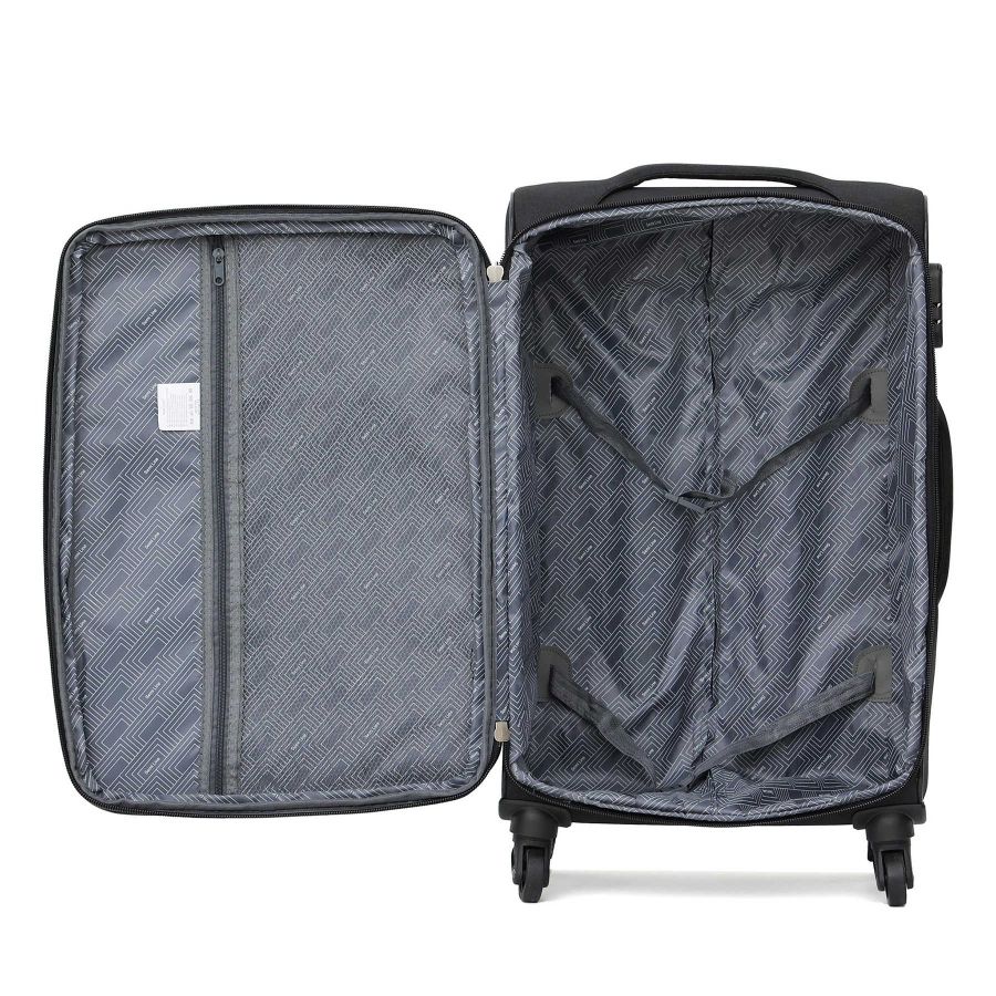 Чемодан малый ручная кладь Semi Line 20 (S) Polyester Black (T5771-1)