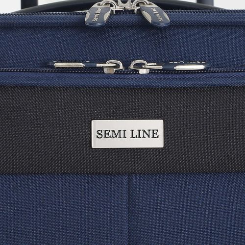 Чемодан малый для ручной клади Semi Line 20 (S) Polyester Blue (T5755-1)