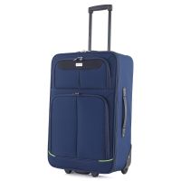 Чемодан средний Semi Line 24 дюйма (M) дюйма (M) Polyester Blue/Green Lines (T5755-2)