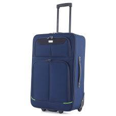 Чемодан средний Semi Line 24 дюйма (M) дюйма (M) Polyester Blue/Green Lines (T5755-2)
