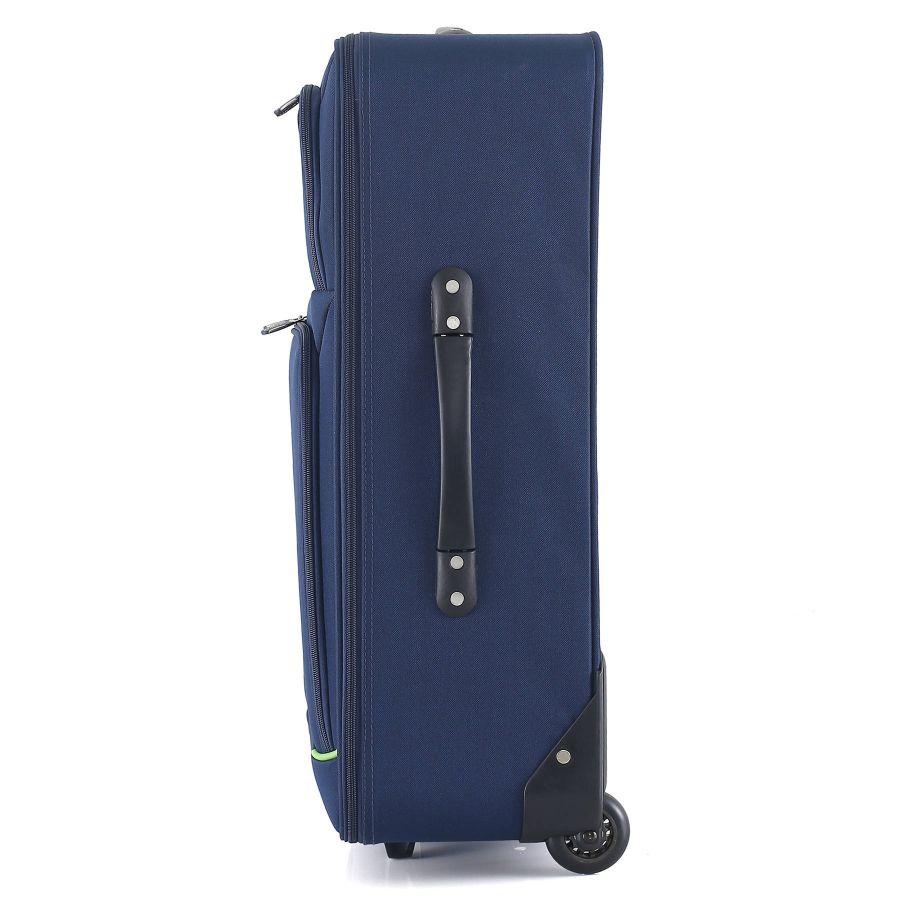 Чемодан средний Semi Line 24 дюйма (M) Polyester Blue/Green Lines (T5755-2)