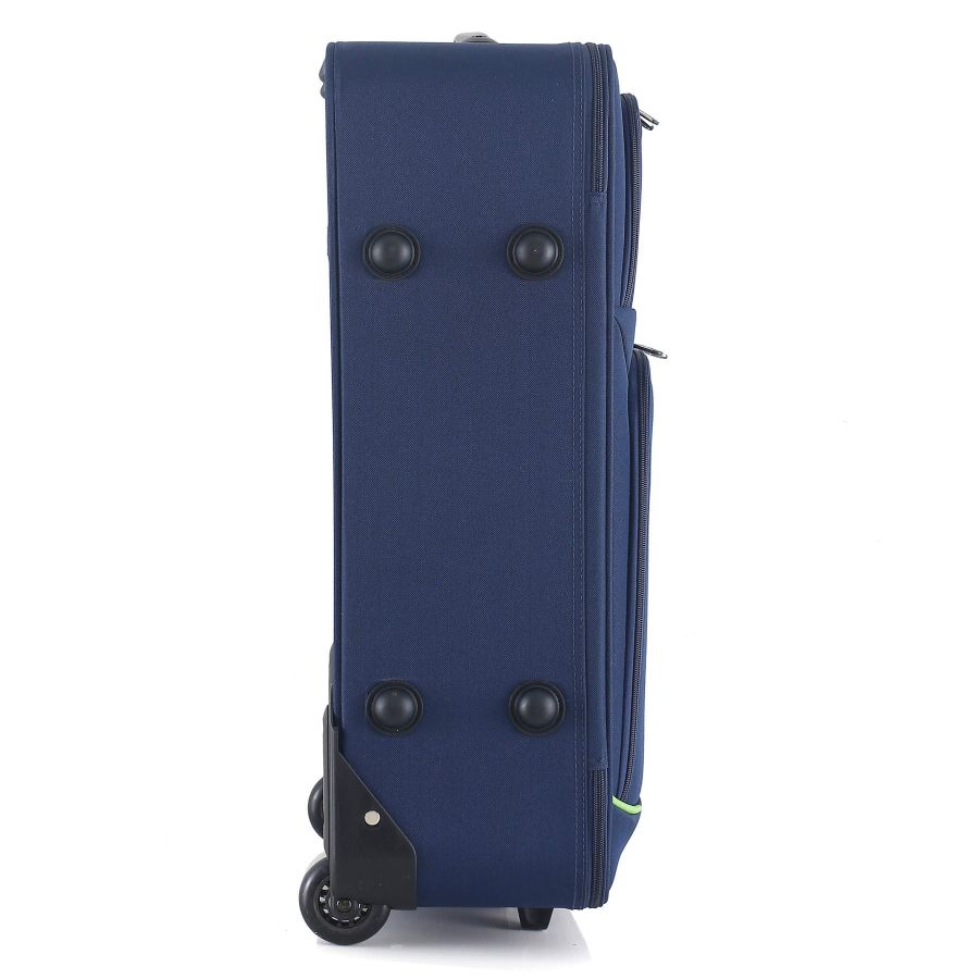 Чемодан средний Semi Line 24 дюйма (M) Polyester Blue/Green Lines (T5755-2)