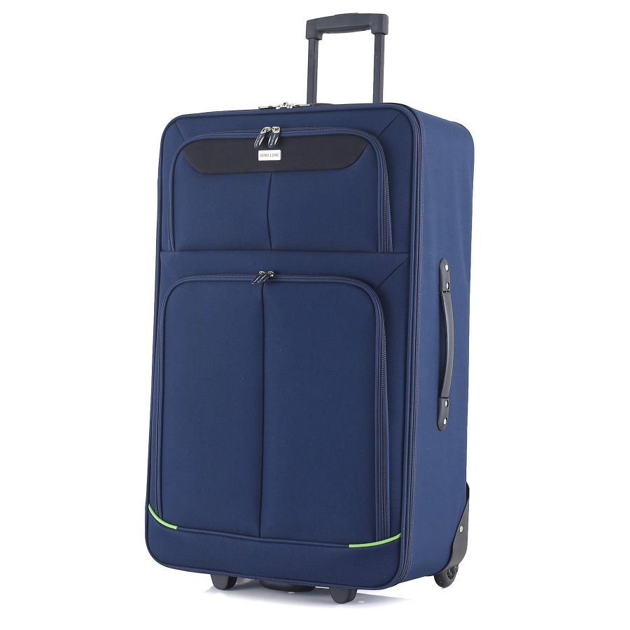 Чемодан средний Semi Line 24 дюйма (M) Polyester Blue (T5755-3)