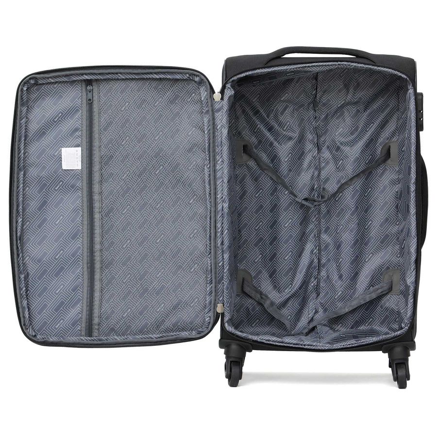 Чемодан большой Semi Line 28 дюймов (L) Polyester Black (T5771-3)