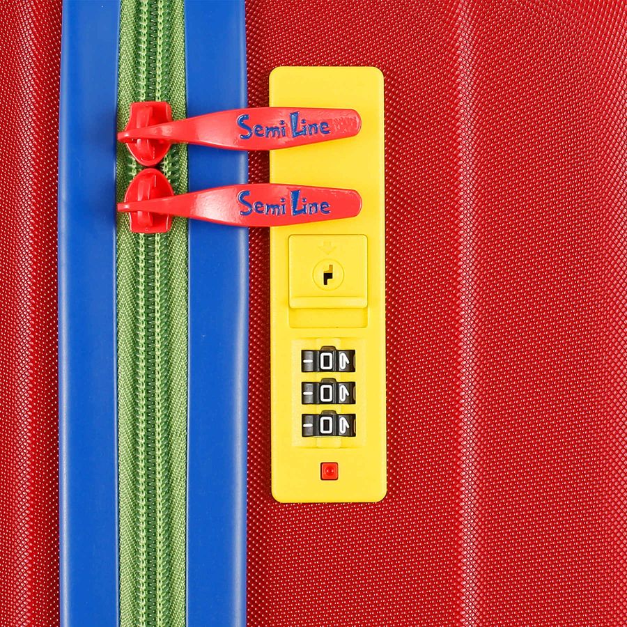 Чемодан малый под ручную кладь Semi Line 20 (S) ABS-Plastic Red (T5802-1)