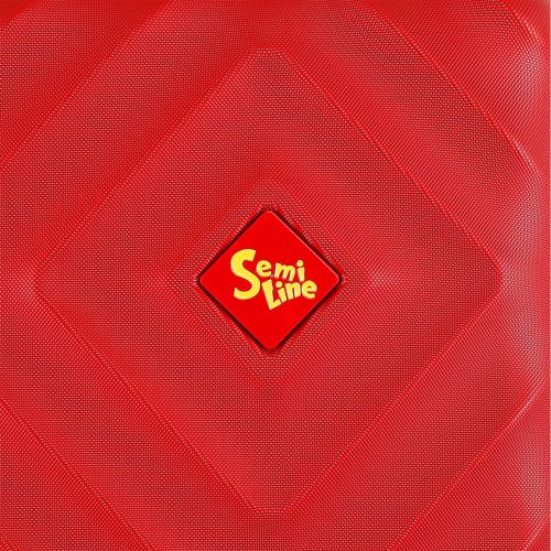 Чемодан малый под ручную кладь Semi Line 20 (S) ABS-Plastic Red (T5802-1)