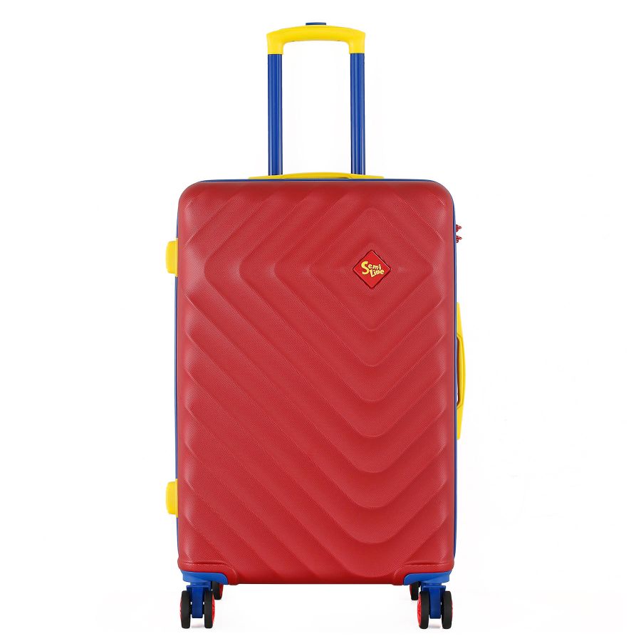 Чемодан средний Semi Line 24 дюйма (M) ABS-Plastic Red (T5802-2)