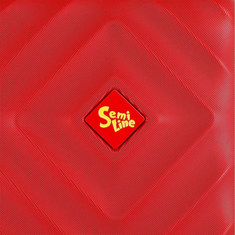 Чемодан большой Semi Line 28 дюймов (L) ABS-Plastic Red (T5802-3)