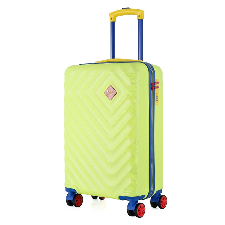 Чемодан малый для ручной клади Semi Line 20 (S) ABS-Plastic Lemon (T5803-1)